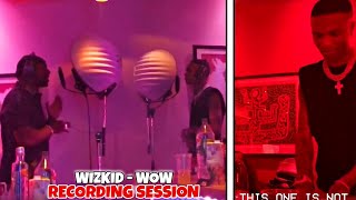 Wizkid - Wow feat Skepta & Naira Marley (Behind The Scene) Recording Session.