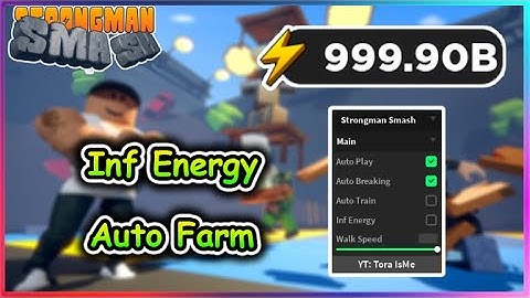 [OP] Roblox Strongman Smash Script - Infinite Energy | Auto Farm