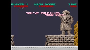 Bionic Commando Arcade Final Boss Ending