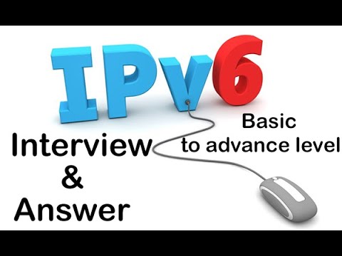 Internet Protocol Version 6 (IPV6) Interview Qus and Ans || what is ipv6 in hindi