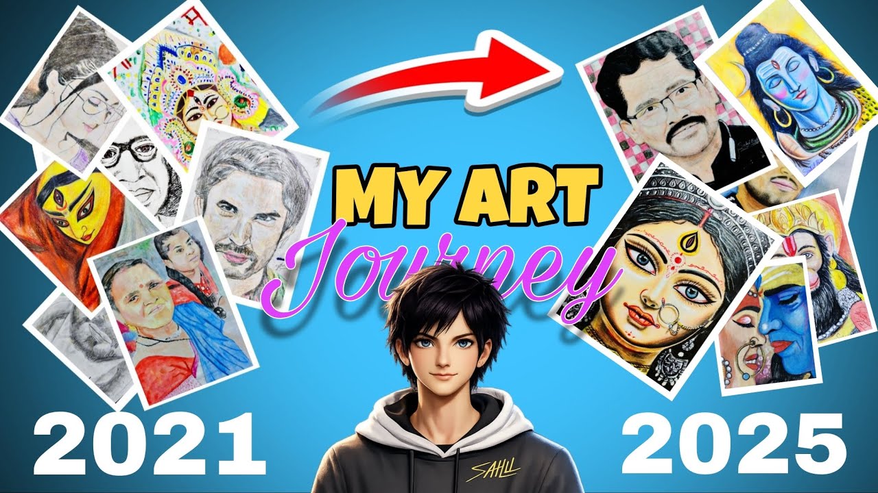 How I Became a Professional Artist (My Art Journey) - YouTube