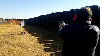 Shooting a .45 in slow-mo (240fps)