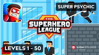 The Superhero League - Super Psychic Gameplay Walkthrough Levels 1-50 (Android, iOS) screenshot 2