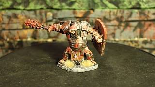 Reaper Bones – Miniatura Ogre Chieftain De 55 Mm Para Juegos De Rol | Polímero Sin Pintar, Escala Heroica De 25 Mm