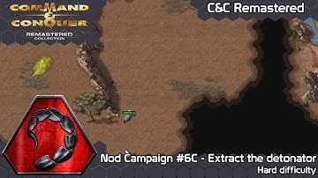 Command & Conquer Remastered - Nod mission #6C - Extract the detonator (Hard Diff, pre-patch)