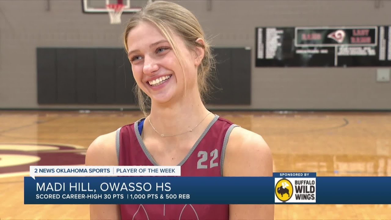 Player Of The Week Madi Hill Owasso Youtube 