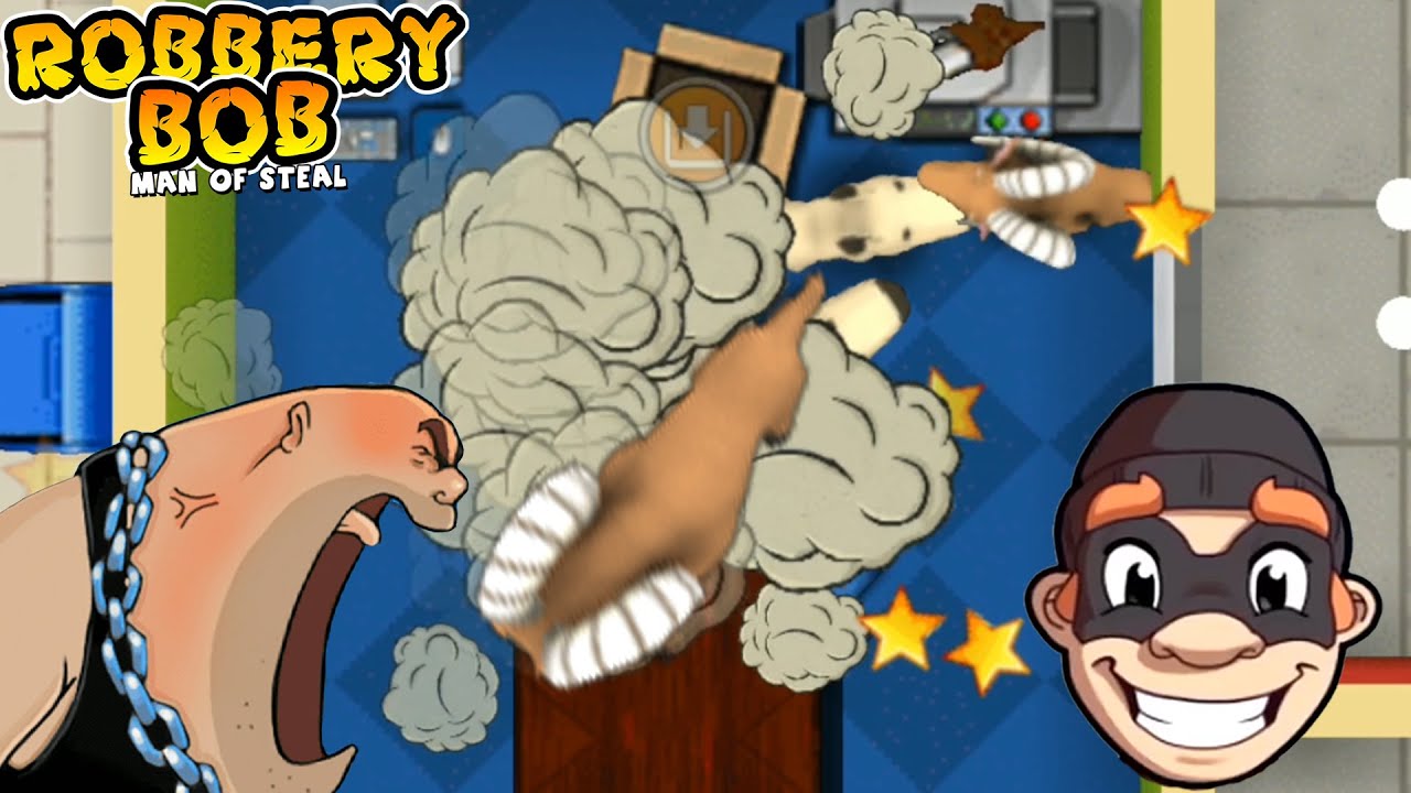 Robbery Bob 1 | Moutain Goat Vs Angry Dogs | Part 22