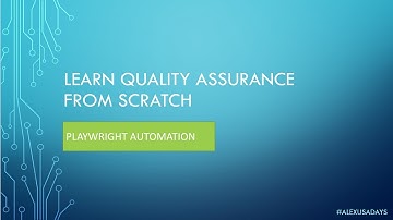 Manual QA: Testing for Beginners - Playwright Codegen & Automation - Part 24