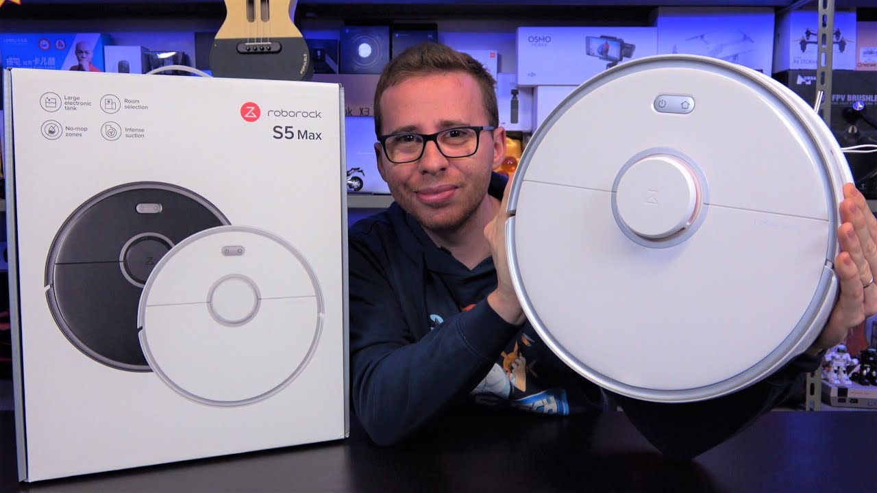 Il MIGLIORE ROBOT ASPIRAPOLVERE LAVAPAVIMENTI del 2020.. TOP DI GAMMA! | XIAOMI  ROBOROCK S5 MAX - YouTube
