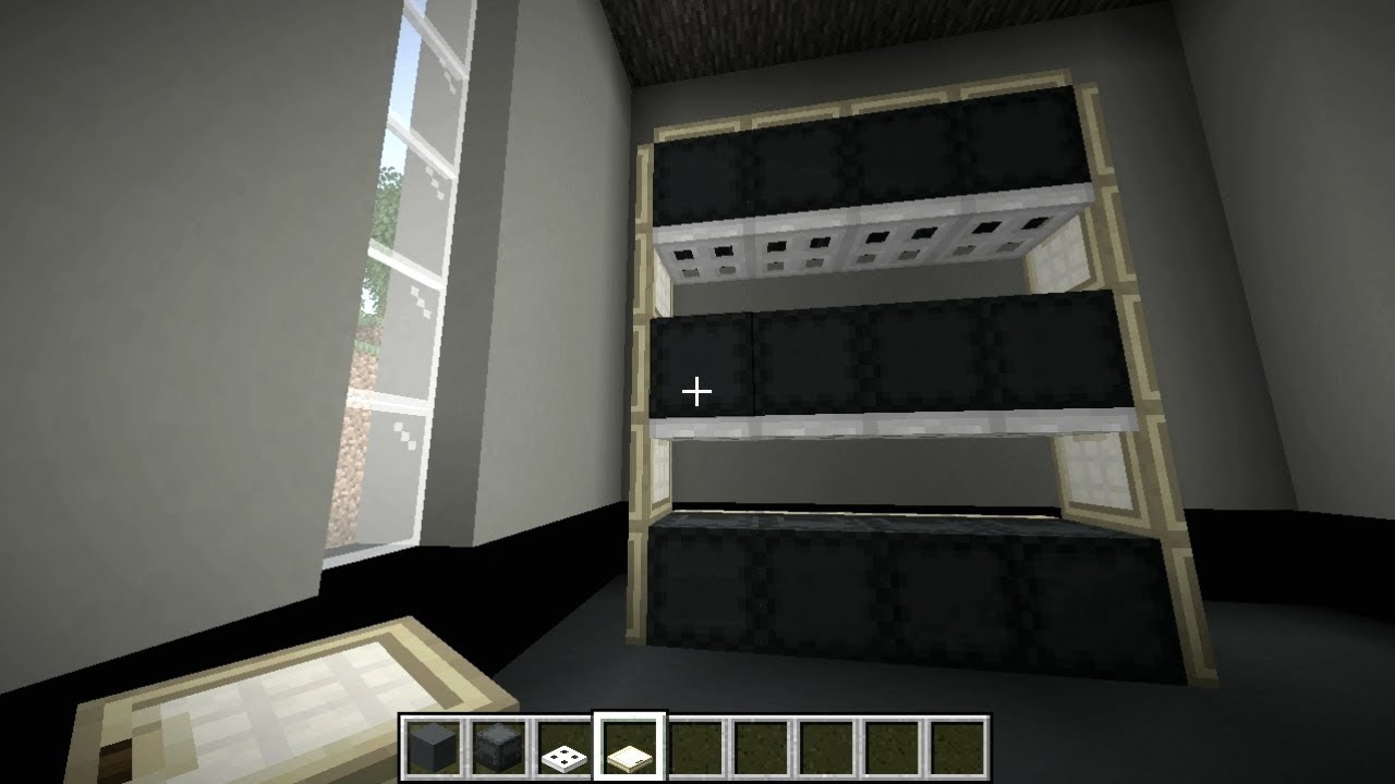 Minecraft Shelving Unit YouTube