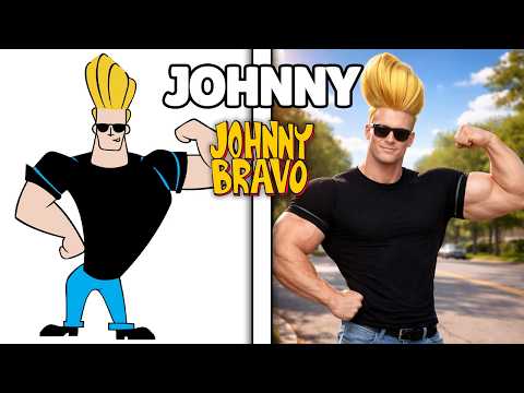 Johnny Bravo Characters in Real Life!