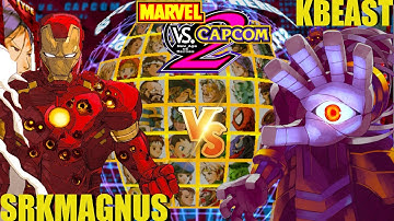 MvC2 Mvci Umvc3 KBEAST vs SRKMAGNUS pt 7