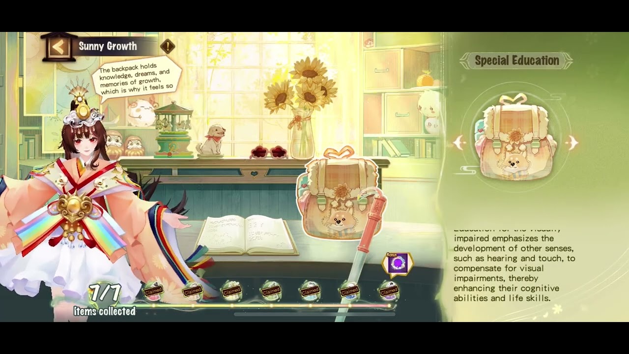 Onmyoji - Bond of Protection : Sunny Growth Item