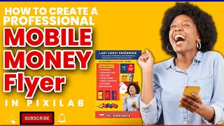 Master MTN MoMo Flyer Design: Step-by-Step Tutorial" screenshot 4