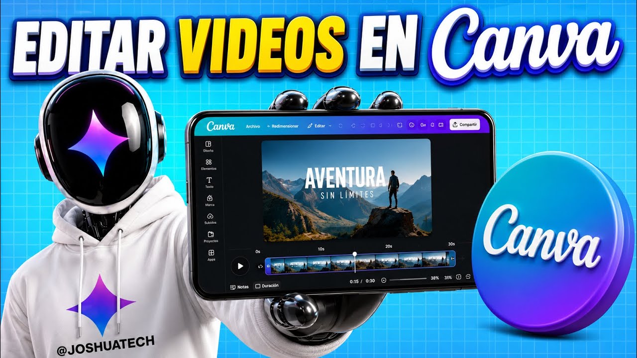 Cómo Editar VIDEOS en CANVA desde CELULAR: Tutorial paso a paso ️ - YouTube