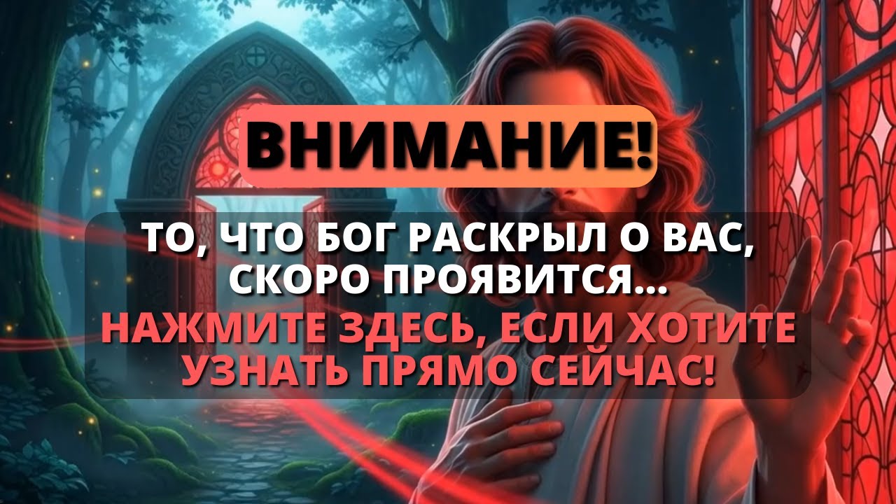 😨 ТО, ЧТО БОГ ОТКРЫЛ О ВАС, СКОРО ПРОЯВИТСЯ! - Послание с Небес