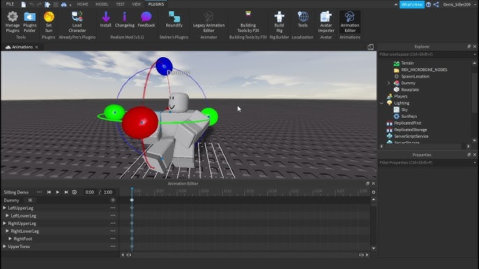 How To Make Custom Seat Poses In Roblox Studio 2021 New Youtube - how to make a statue of yourself in roblox studio 2021
