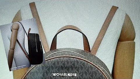 Micheal Kors Women's Abbey Backpack Large/Neri Gawlik