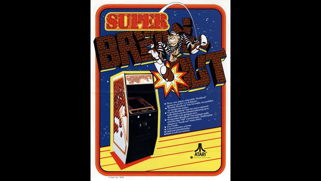 Super Breakout (Arcade) 1978
