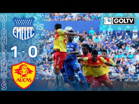 Los azules siguen en pelea | Emelec 1 - Aucas 0 | Fecha # 10