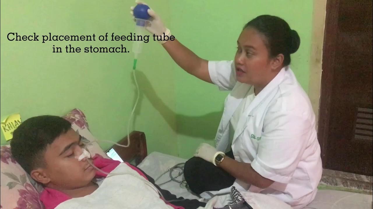 NGT Feeding Return Demonstration YouTube