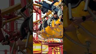 POV: Italian on the WEIRDEST ride ever! 🇮🇹🎢 #prater #rollercoaster #themepark #adrenaline #pov