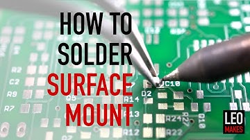 How to Solder Surface Mount parts (it