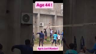 Age 44 | Volleyball | #vlog #shorts #youtubeshorts #youtube #volleyball #ageisjustanumber