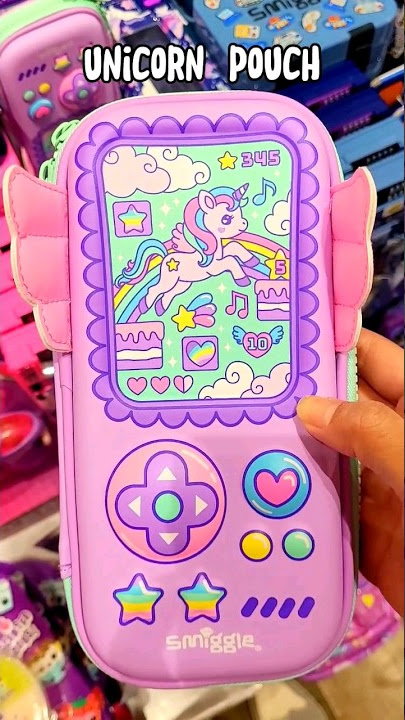 UNICORN STATIONERY 🦄🔮🖍 #schoolsupplies #stationery