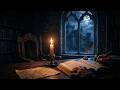 [No Ads] Dark Fantasy Ambience for Focus &amp; Reading — Villain’s Castle at Night | Eternal Manor