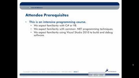 Intertech - Introduction to Complete WCF Training