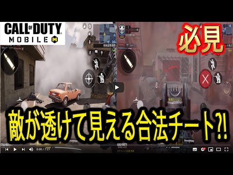 #63【CoDモバイル】見なきゃ損！！これがスモーク抜きの真相？！レジェンドはみんな知ってる裏技設定とは？！【CoDMobile】
