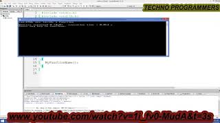 C - Programming For Beginners. Tutorial 11 - FUNCTIONS
