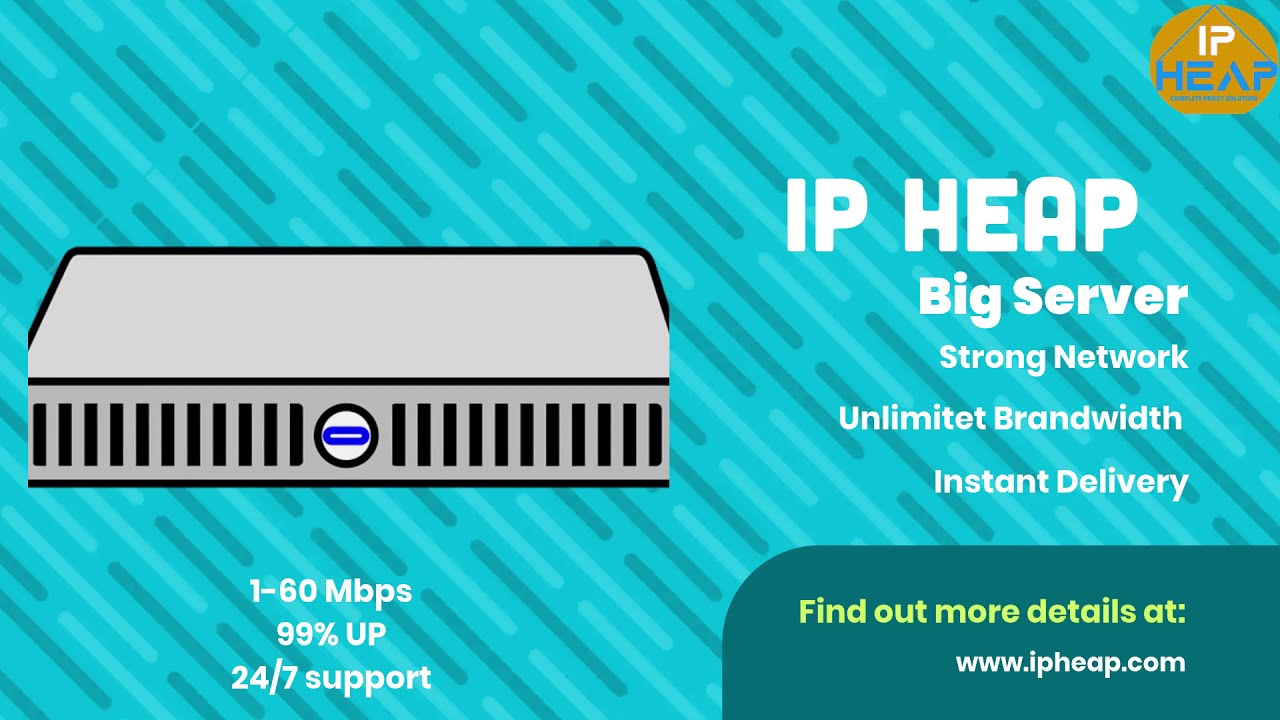 Online Ban Solution| IPHeap | Residential HTTP/SOCKS5 Proxy IP