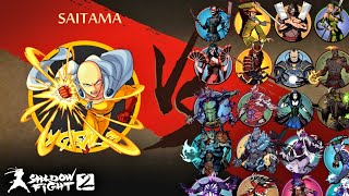 Shadow Fight 2 Saitama Vs All Bosses