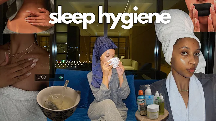 The SLEEP HYGIENE routine that CHANGED my life ☽ | Easy healthy habits for quality sleep | thumbnail