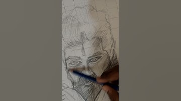 Pushpa 2 Drawing, #shorts #art #drawing #pushpa2