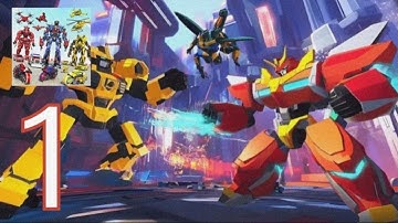 Robot Run Transforming Race- Part 1 Max Level Gameplay Walkthrough (iOS, Android)