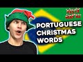 British Guy Tries To Learn Portuguese (Brazil) - Christmas Words ! SPEAKING PORTUGEUSE !