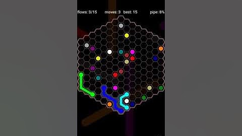 How To Solve Flow Free Hexes Premium 15x15 Mania Level 6 Board Walk Through Solution Walkthrough