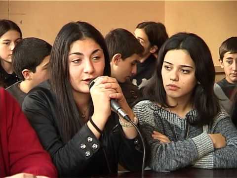 გზავნილი საზოგადოებას - 166-ე სკოლა მე-9, მე-10 კლასი