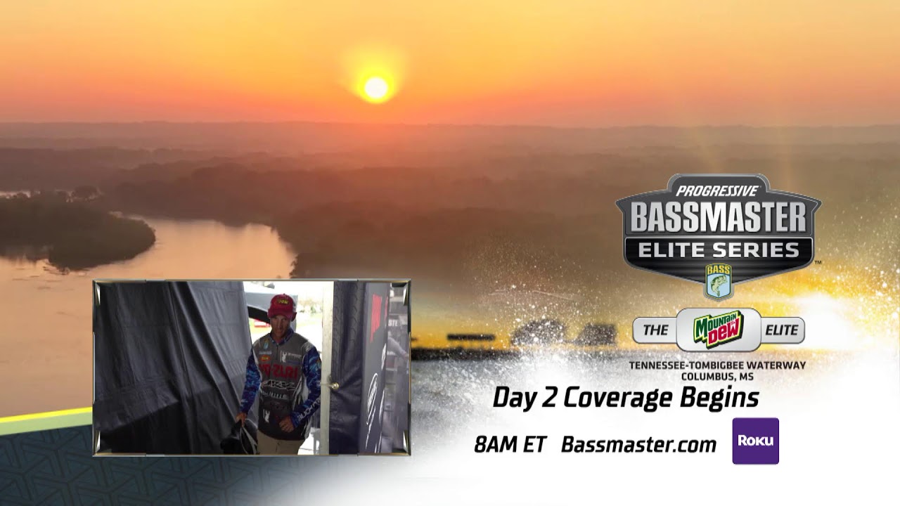 2026 Progressive Bassmaster Elite Series – Day 2- Pre-Show at Tennessee-Tombigbee Waterway