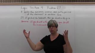 MTH 125: Logic Section 4 Problem 27 - Mathematics with Susan McCourt