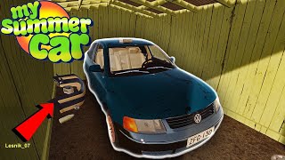 КУПИЛ ГАРАЖ С ЗАБЫТЫМ И БРОШЕННЫМ Volkswagen Passat B5 I My Summer Car