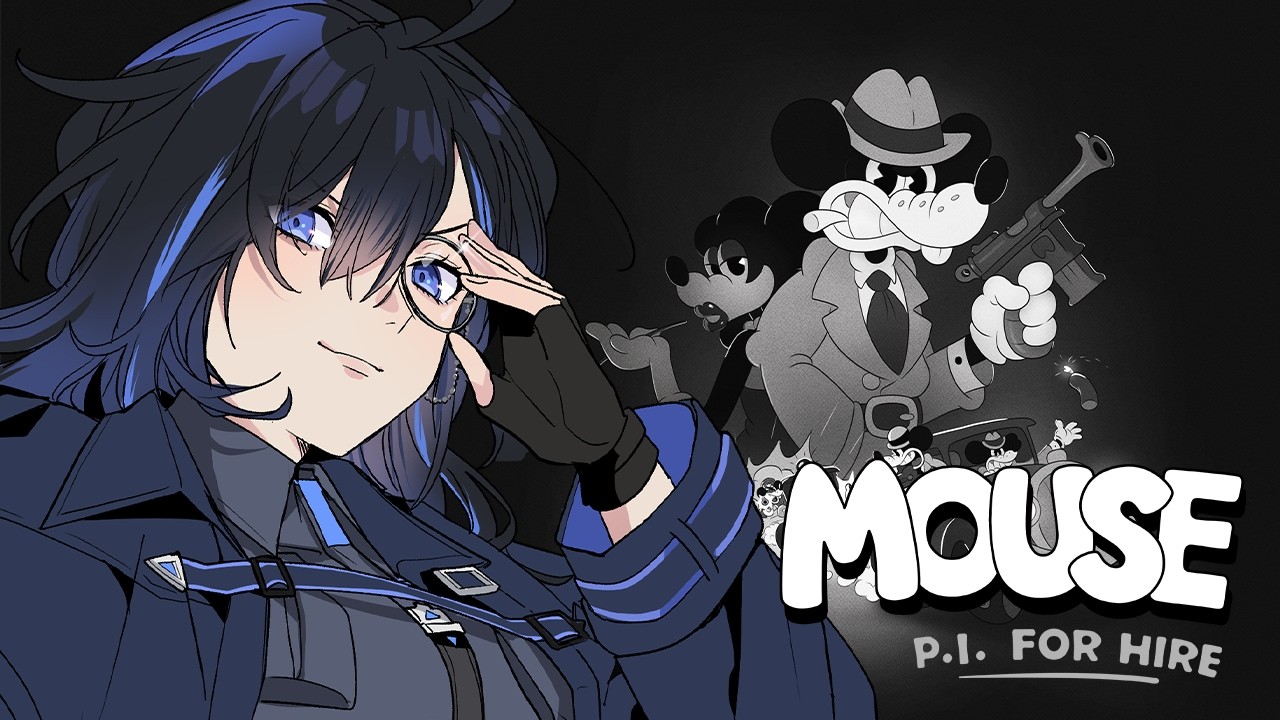 【MOUSE: P.I. For Hire】手描きアニメーションのFPS！？【絢世ユウ / PhaseConnect】