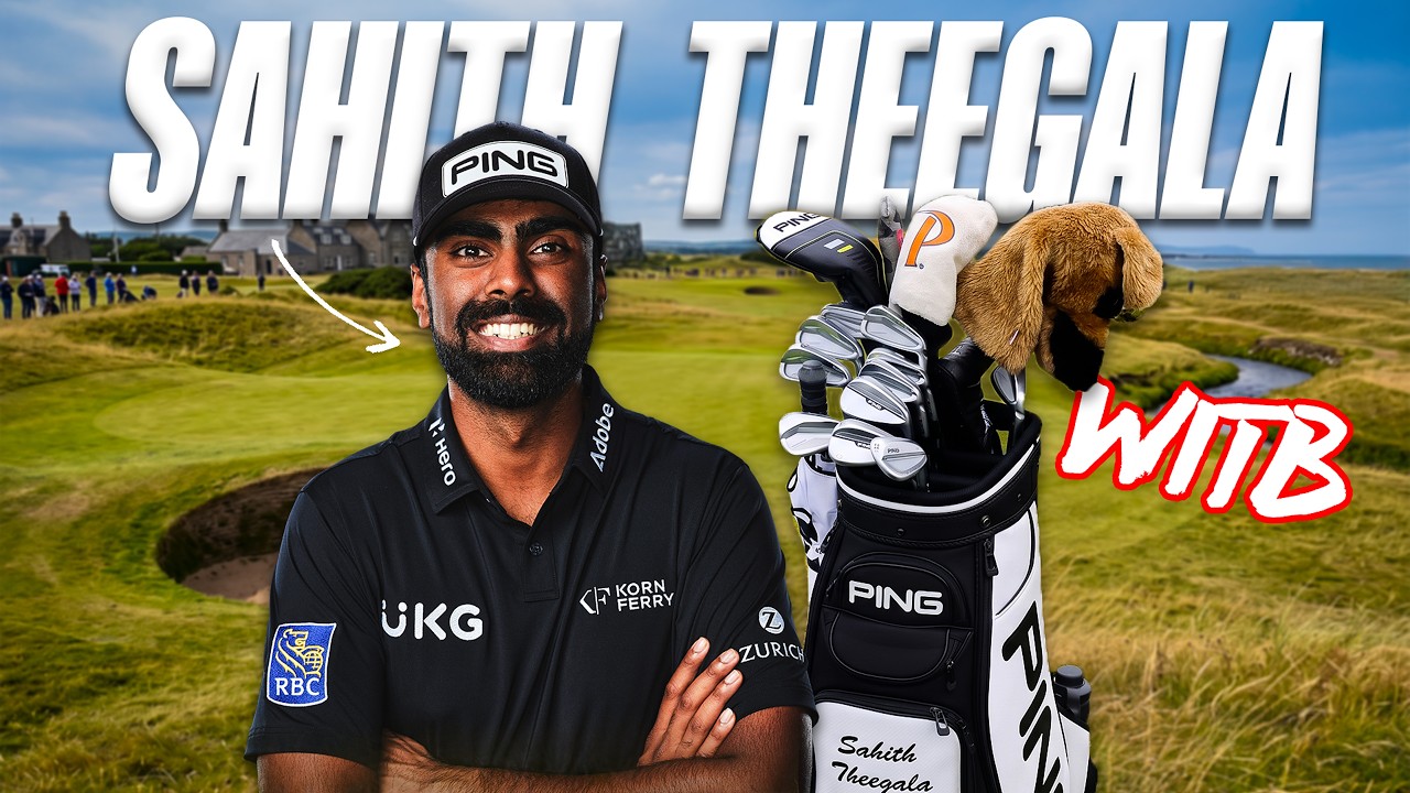 What's In Sahith Theegala's Golf Bag? | The Open Special