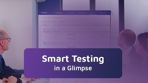 Panaya Test Dynamix: Smart Testing in a Glimpse