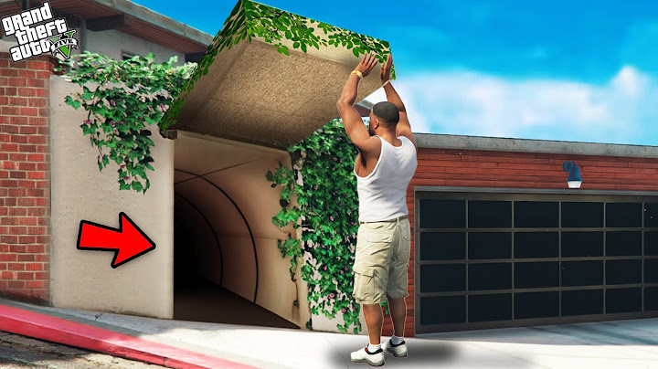 GTA 5 : I Found The Most Secret Tunnel Near Franklin's House.. (GTA 5 Mods)