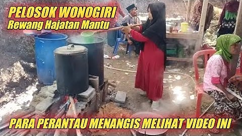 REWANG❗Hajatan Mantu Di Pelosok Wonogiri - Kampung Lereng Gunung Cumbri
