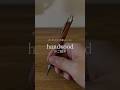 理想の木軸シャーペン！handwoodのご紹介#文房具 #文房具紹介 #stationery